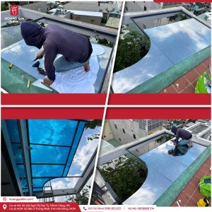 Trước và sau khi dán phim
