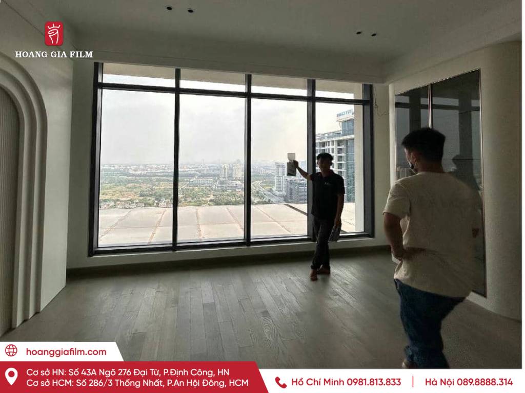 Dự án dán phim cách nhiệt cho căn hộ Penthouse