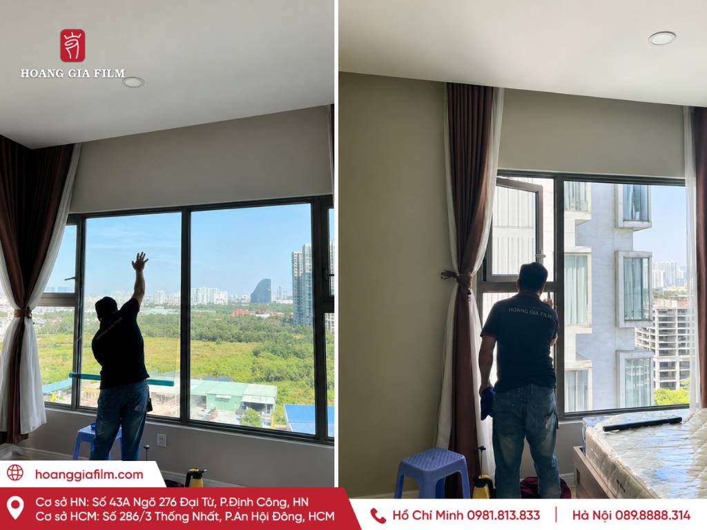 Thi công dán phim cách nhiệt Top 70