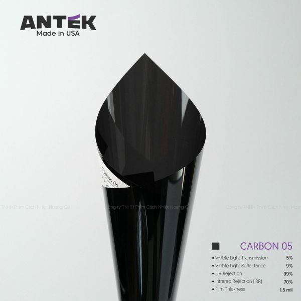 Phim cách nhiệt ANTEK Carbon 05