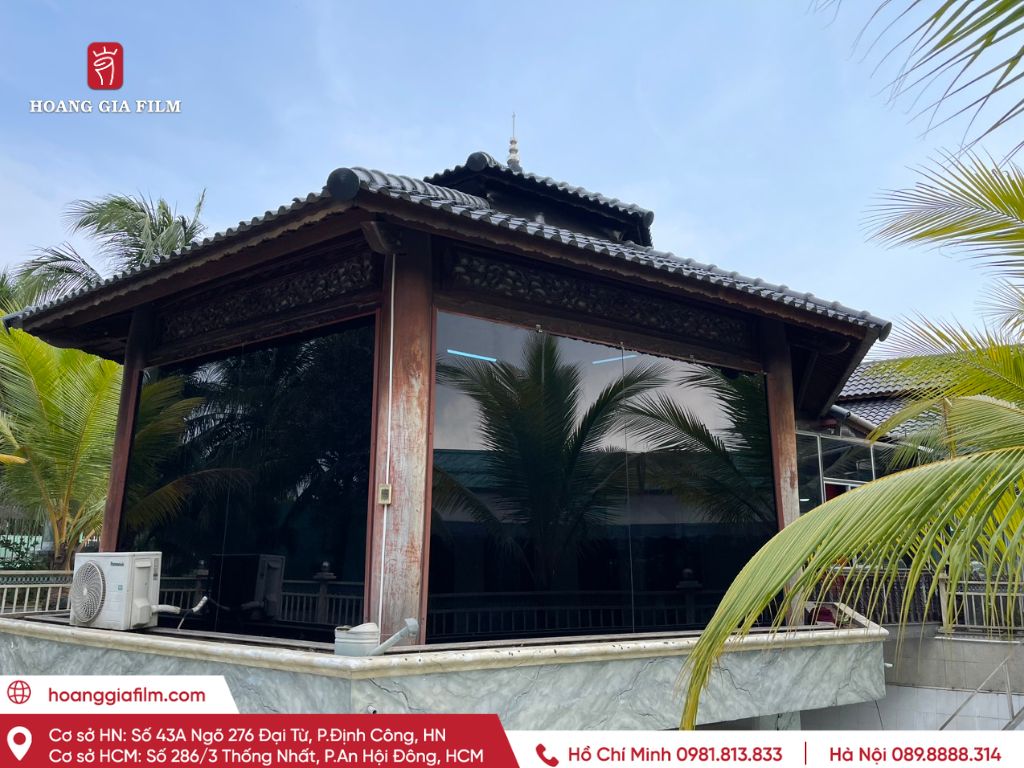 Nên dán phim cách nhiệt màu gì cho nhà kính