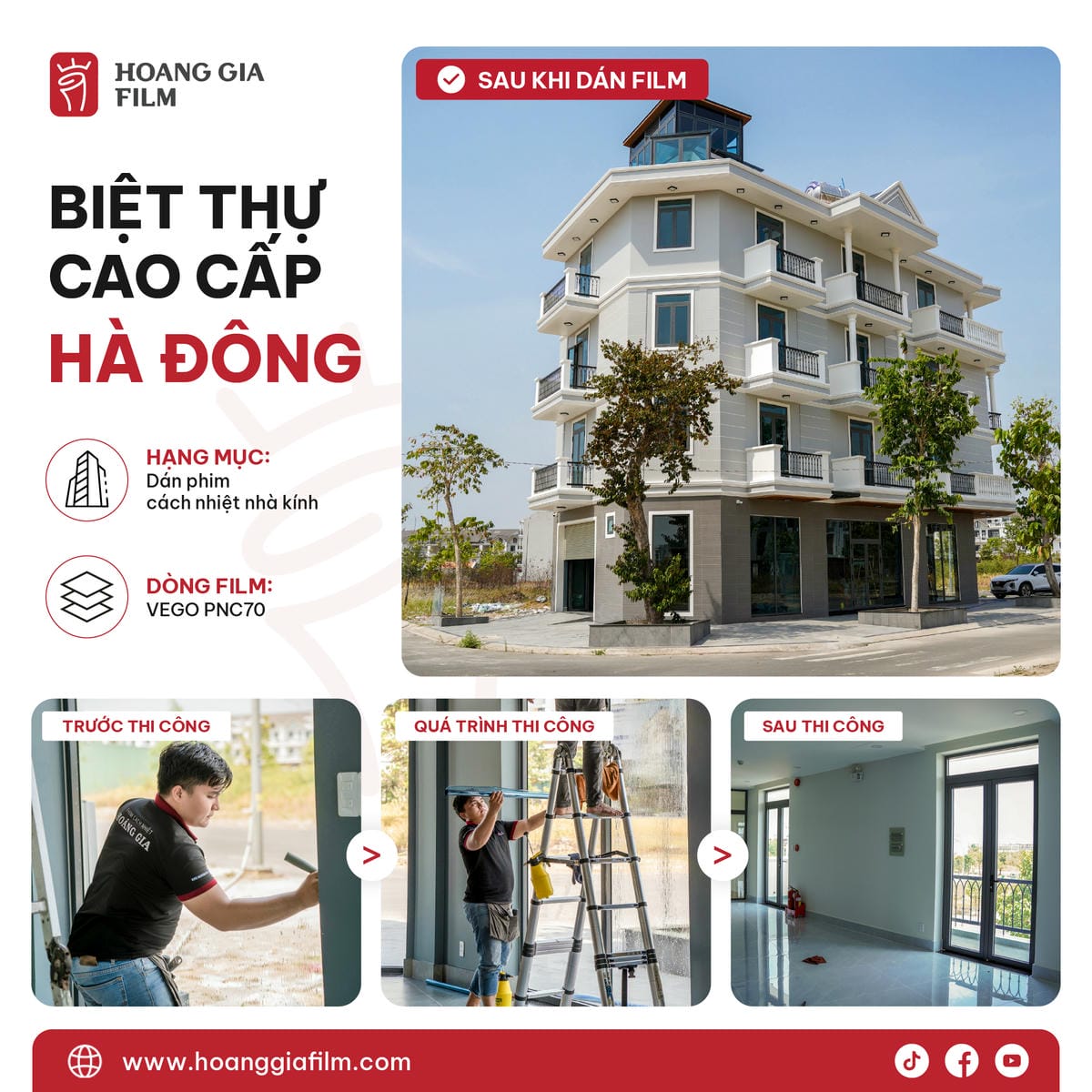 Công trình tiêu biểu phim cách nhiệt nhà kính 2