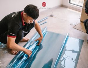 Thi công phim cách nhiệt phòng ngủ